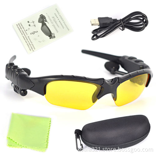 Bluetooth sunglasses with headphone